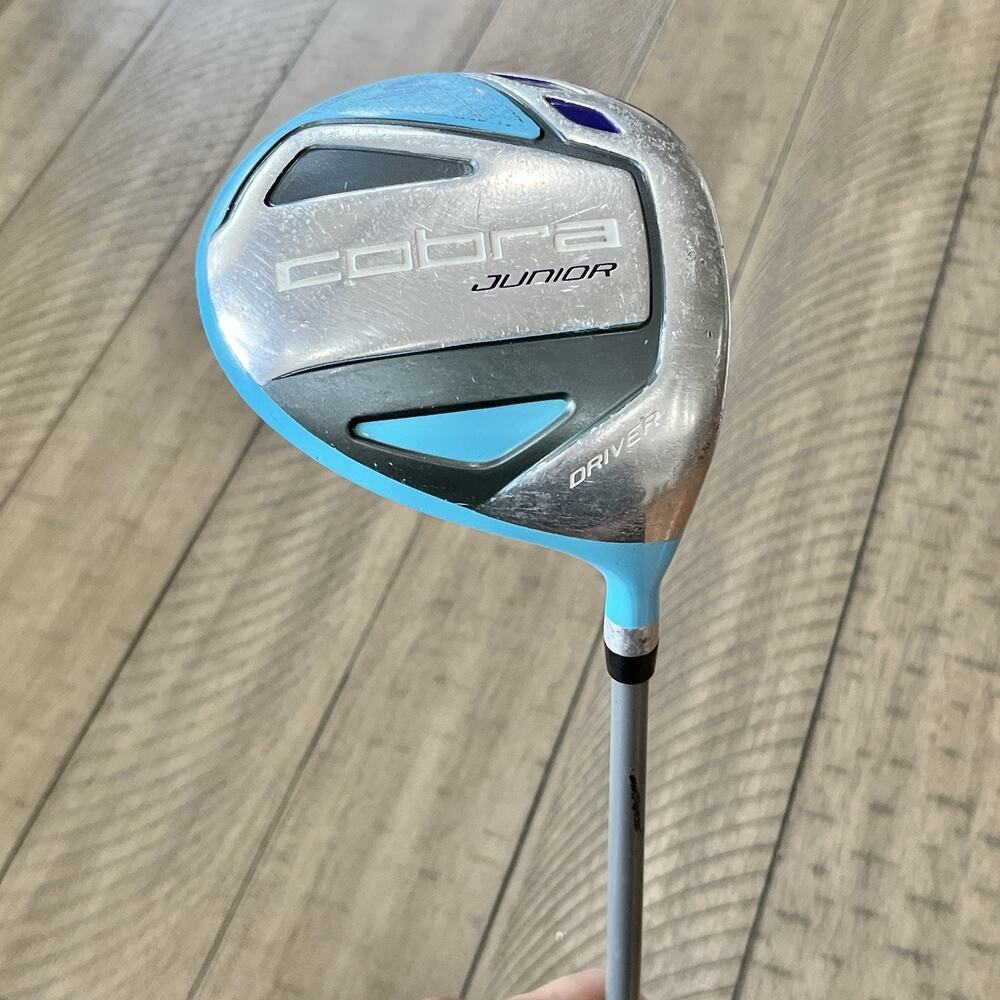Cobra Jr Kids Girls Driver Golf Club Light Blue 34.5” Junior Flex Right Handed.
